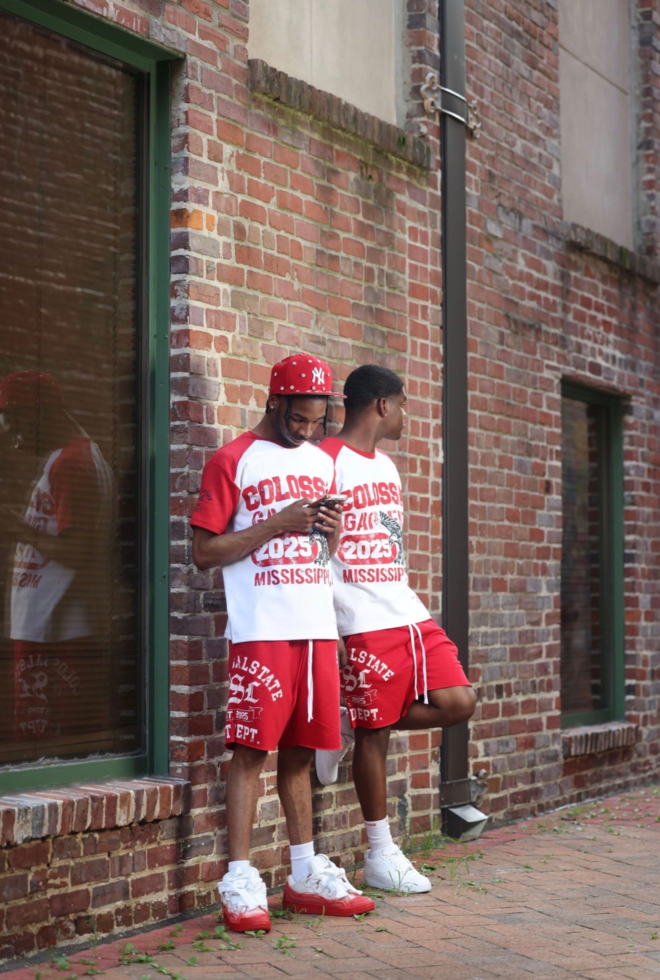 FULL RED SHORT SET